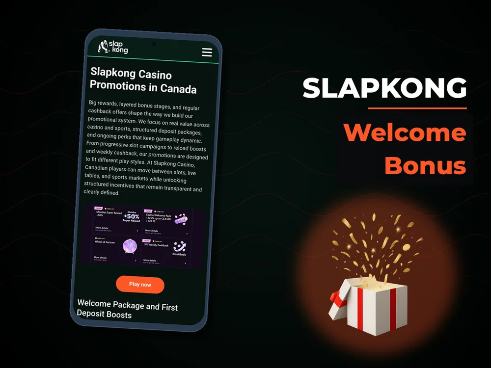 Slapkong - Welcome Bonus