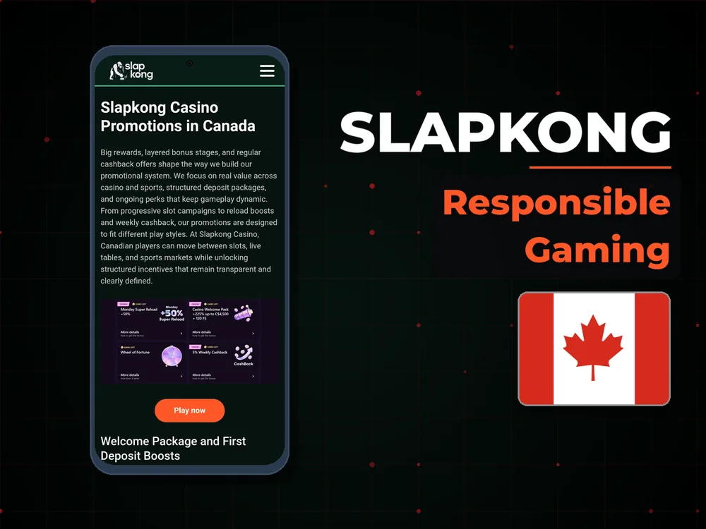 Slapkong - Responsible Gaming