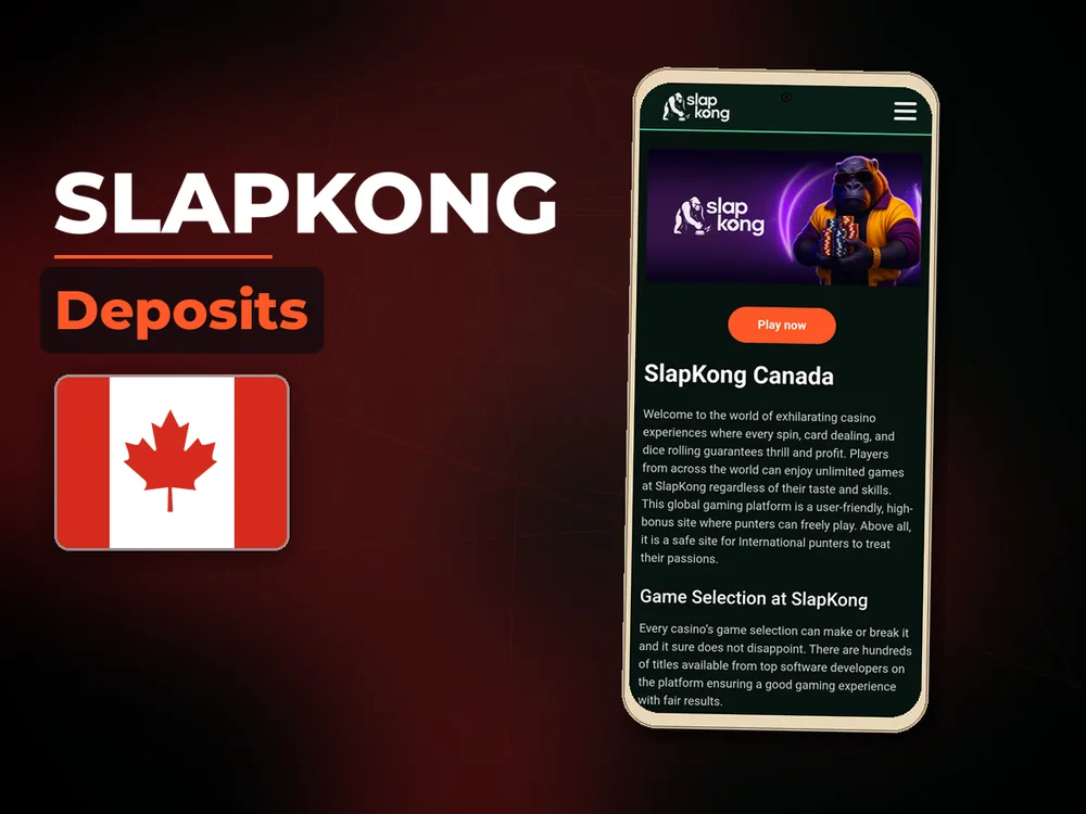 Slapkong - Deposits