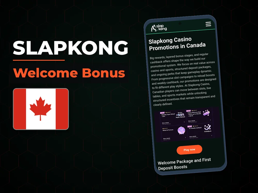 Slapkong - Welcome Bonus